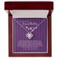 To My Grandmother Gift – Sentimental Necklace with Loving Message Card – Perfect Birthday or Holiday Gift from Granddaughter