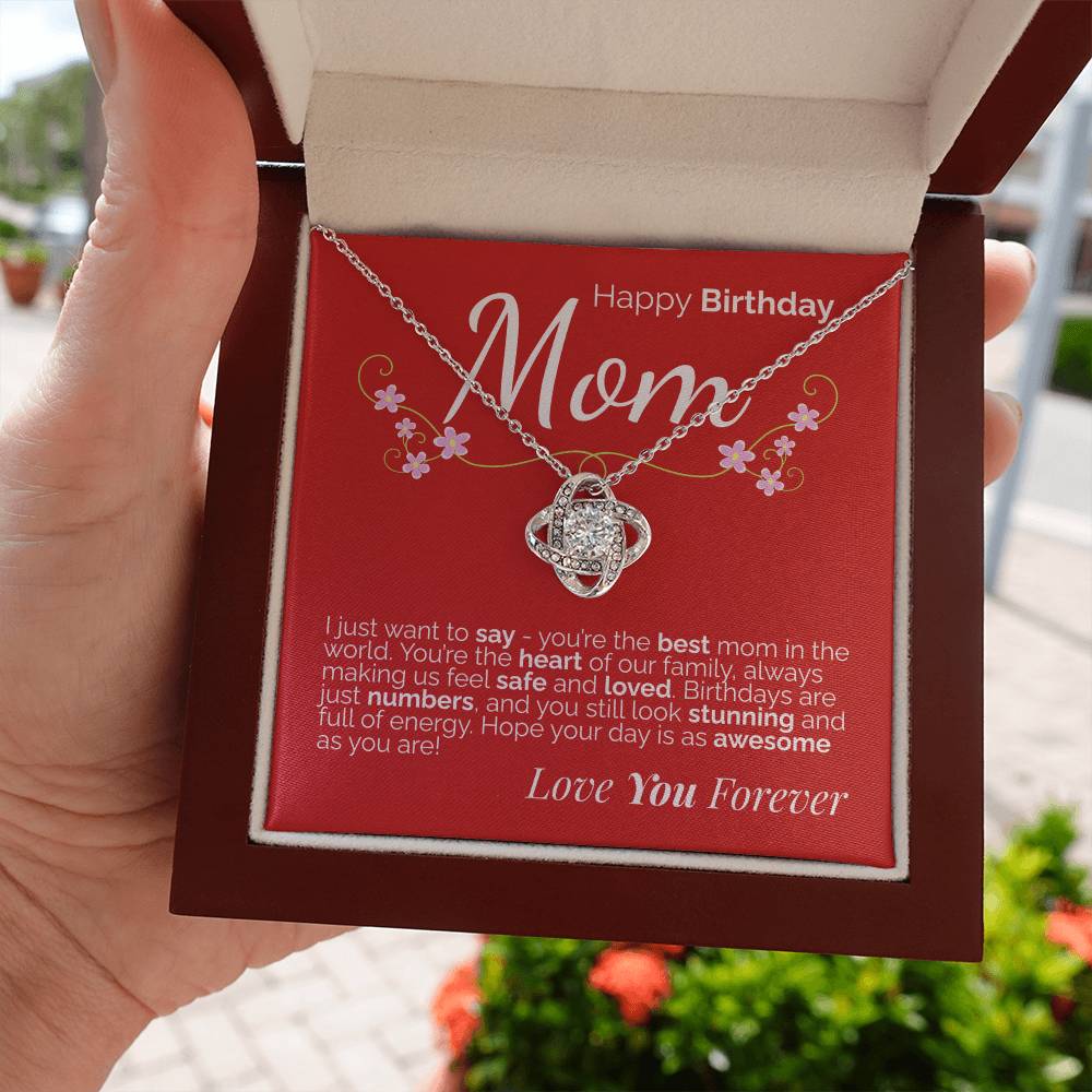 Happy Birthday to the Best Mom in the World - You're Our Heart, Our Home, and Always Beautiful.