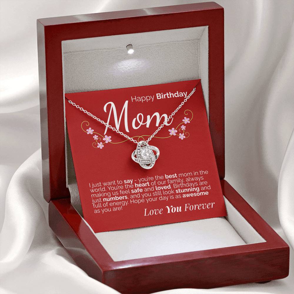 Happy Birthday to the Best Mom in the World - You're Our Heart, Our Home, and Always Beautiful.