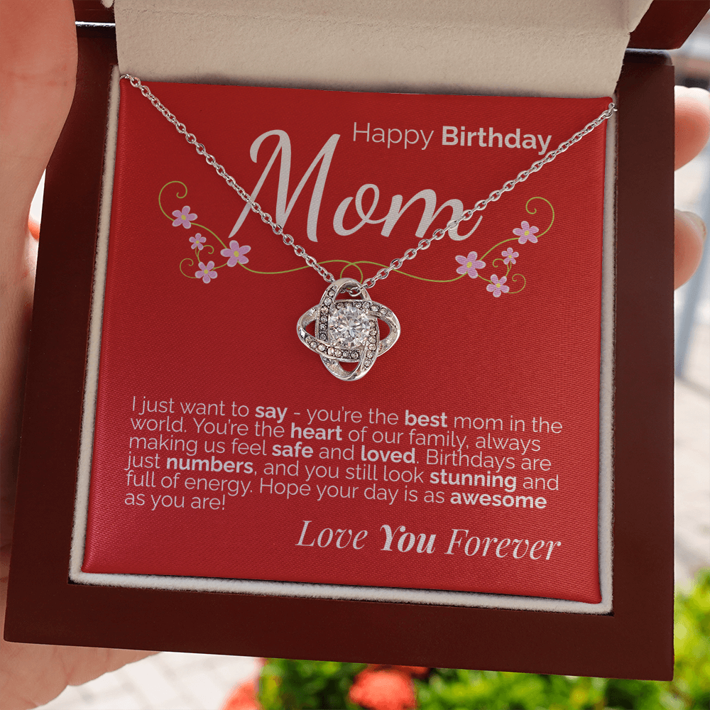 Happy Birthday to the Best Mom in the World - You're Our Heart, Our Home, and Always Beautiful.