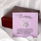 To My Grandma Necklace – Heartfelt Jewelry Gift with Loving Message Card - Birthday, Christmas, or Mother's Day Gift from Granddaughter
