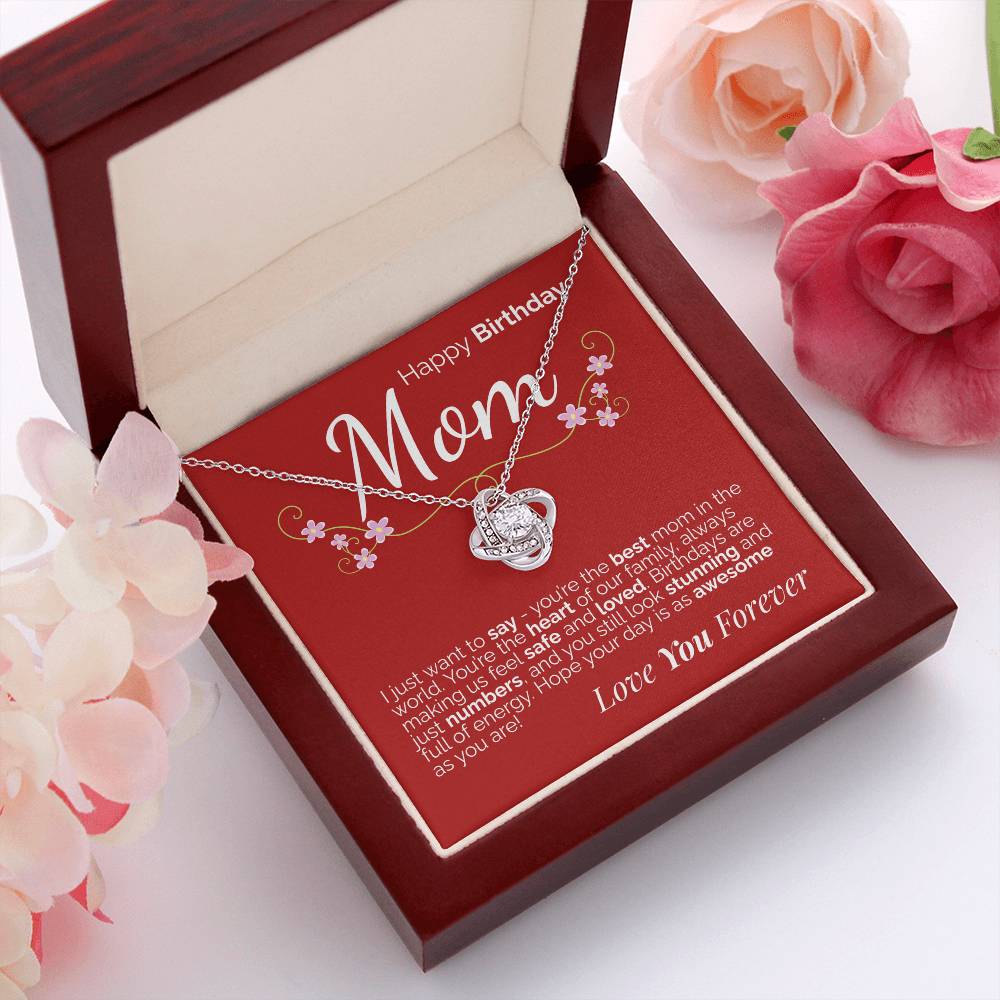 Happy Birthday to the Best Mom in the World - You're Our Heart, Our Home, and Always Beautiful.