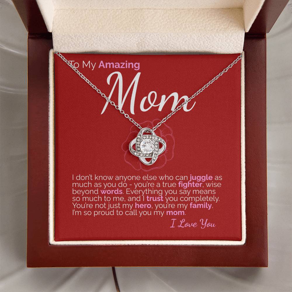 To My Amazing Mom: You're My Hero, My Guide, and the Strongest Woman I Know - I'm So Proud to Call You Mine.