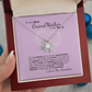 To My Grandma Necklace – Heartfelt Jewelry Gift with Loving Message Card - Birthday, Christmas, or Mother's Day Gift from Granddaughter