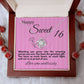 Sweet Sixteen: You Are Our Greatest Gift - Full of Heart, Light, and Love