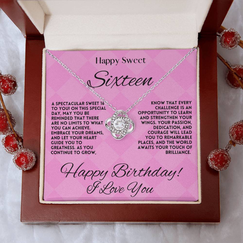 Embrace Your Dreams Sweet Sixteen
