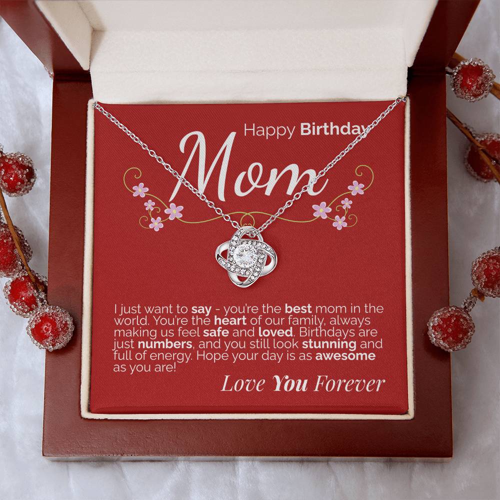 Happy Birthday to the Best Mom in the World - You're Our Heart, Our Home, and Always Beautiful.