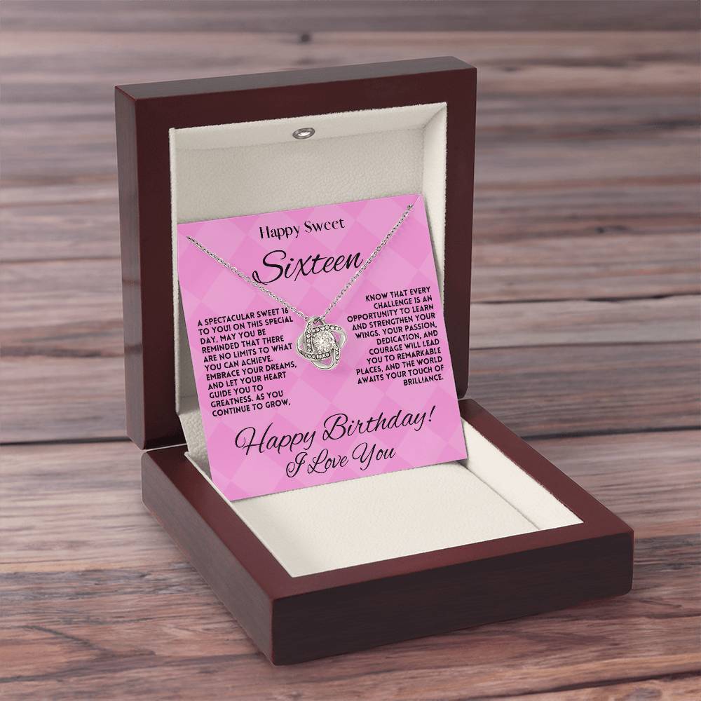 Embrace Your Dreams Sweet Sixteen