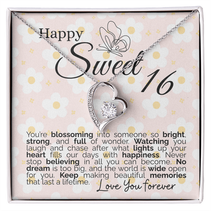 Blossoming Bright at Sixteen: A Sweet Celebration of Laughter, Love, and New Adventures.