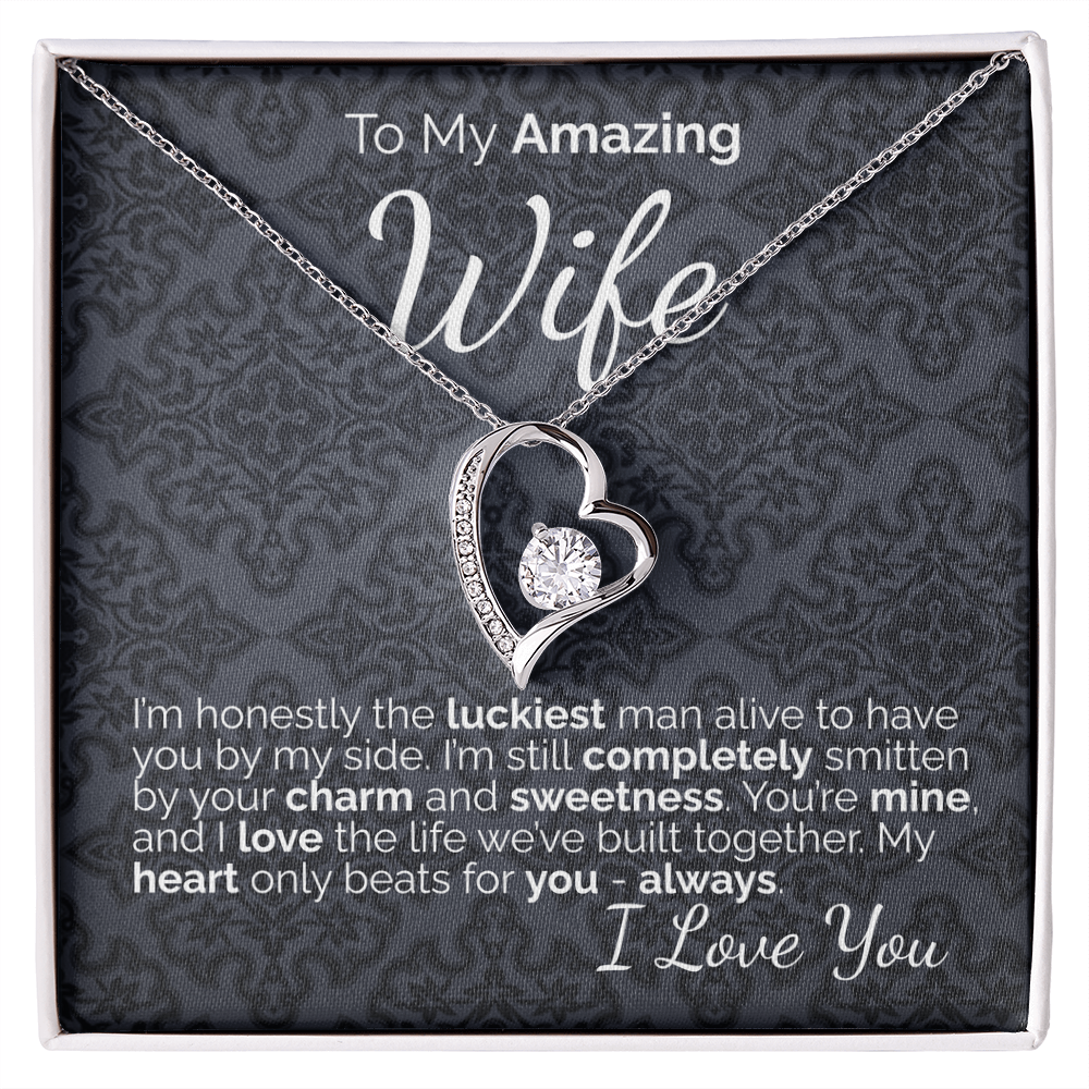 To My Amazing Wife: You're My Forever, My Joy, and the Love of My Life.