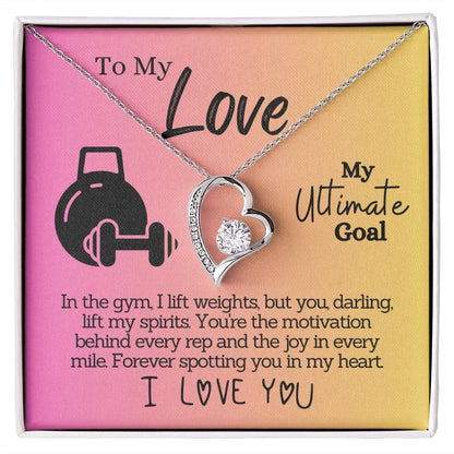 My Love, My Ultimate Goal - Gym Inspiration and Heartfelt Devotion