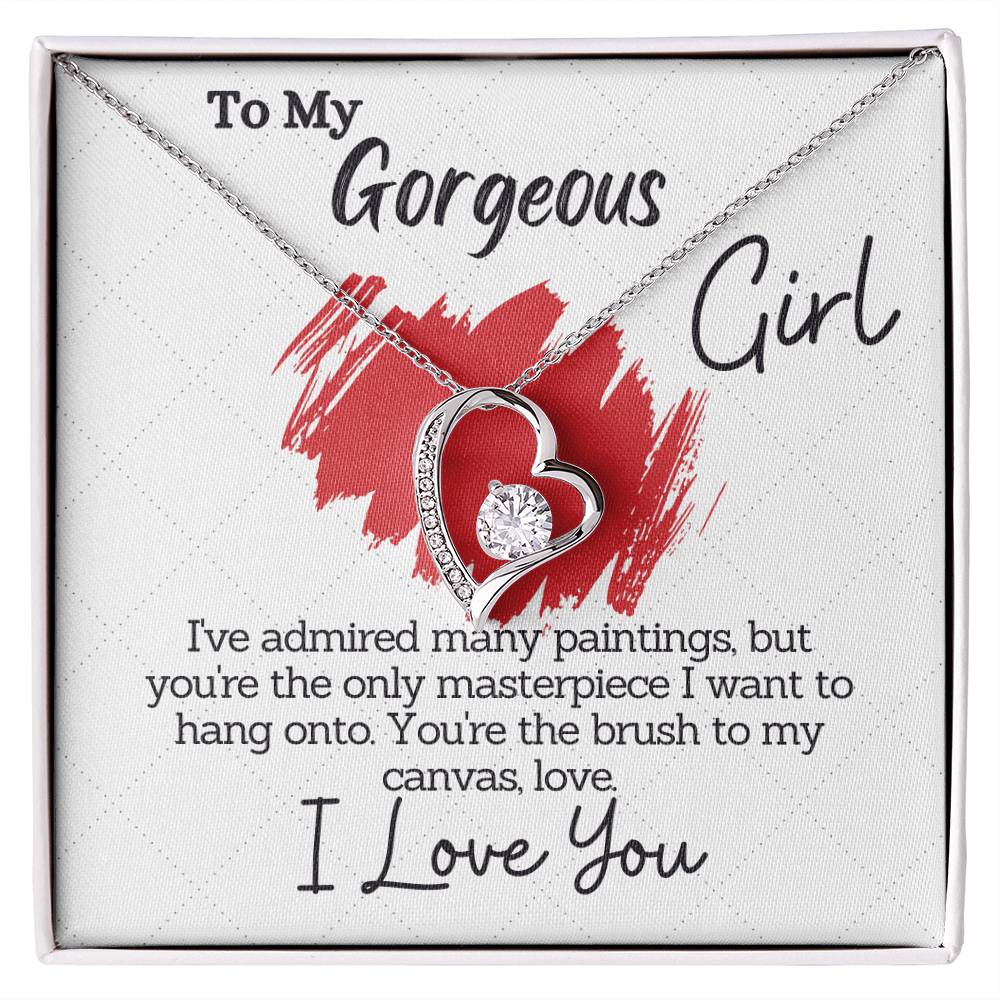 Masterpiece of Love: Cheeky British-Themed Jewelry Gift Set with Sterling Silver Pieces - For the Wife or Girlfriend Who's Your Ultimate Creation