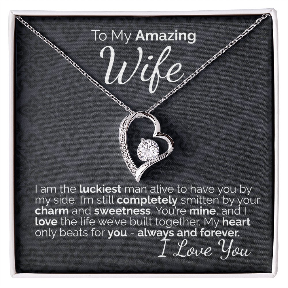 To My Amazing Wife: You're My Forever, My Joy, and the Love of My Life.