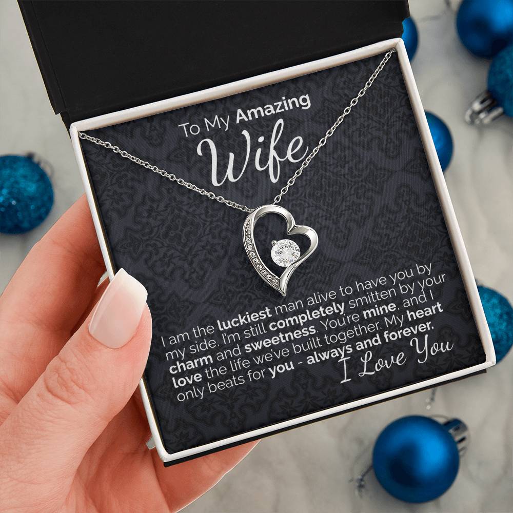 To My Amazing Wife: You're My Forever, My Joy, and the Love of My Life.