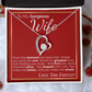 To My Gorgeous Wife -  Romantic Gift for Wife from Husband, Perfect for Anniversary, Birthday, or Valentine's Day.