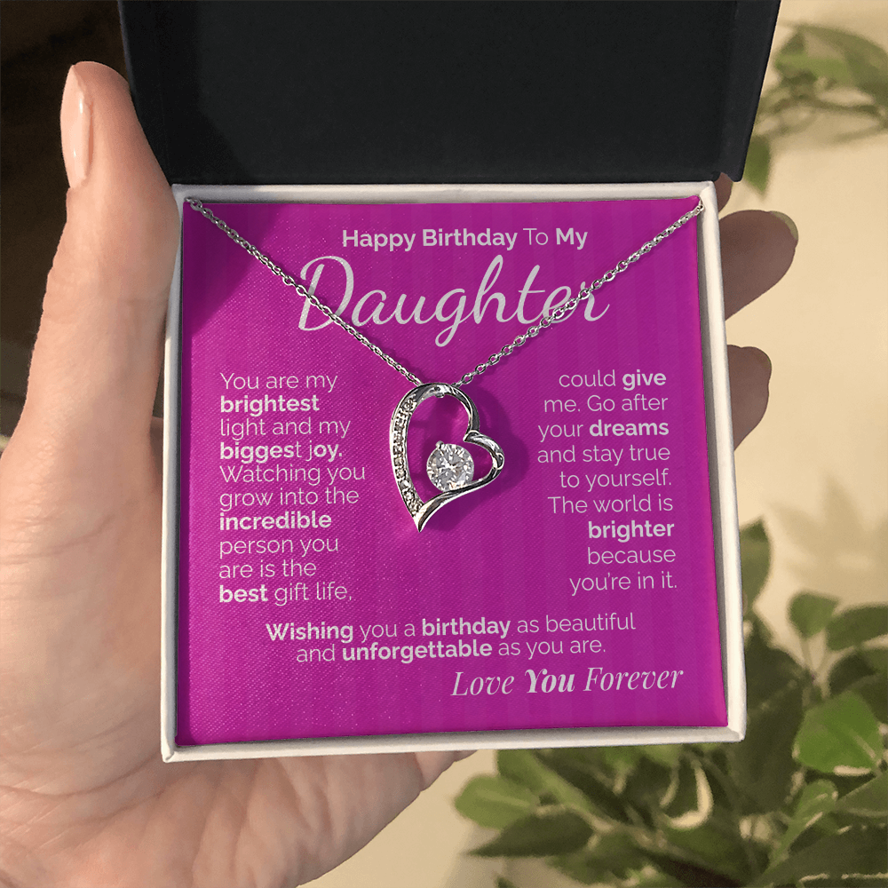 Happy Birthday to My Daughter: You're My Brightest Light, My Greatest Joy - Keep Shining, Always.