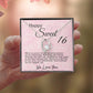 Happy Sweet 16 Birthday - Happy 16th Birthday Message of Love, Pride & Joy