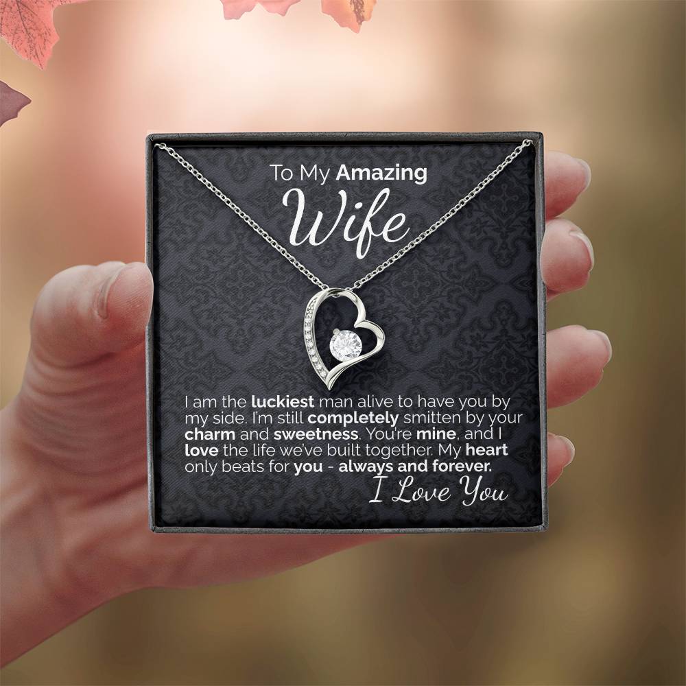 To My Amazing Wife: You're My Forever, My Joy, and the Love of My Life.