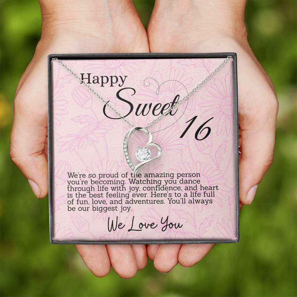 Happy Sweet 16 Birthday - Happy 16th Birthday Message of Love, Pride & Joy