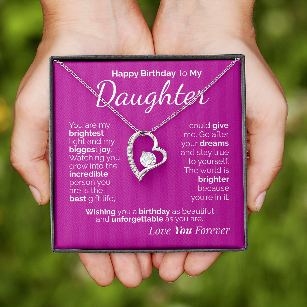 Happy Birthday to My Daughter: You're My Brightest Light, My Greatest Joy - Keep Shining, Always.