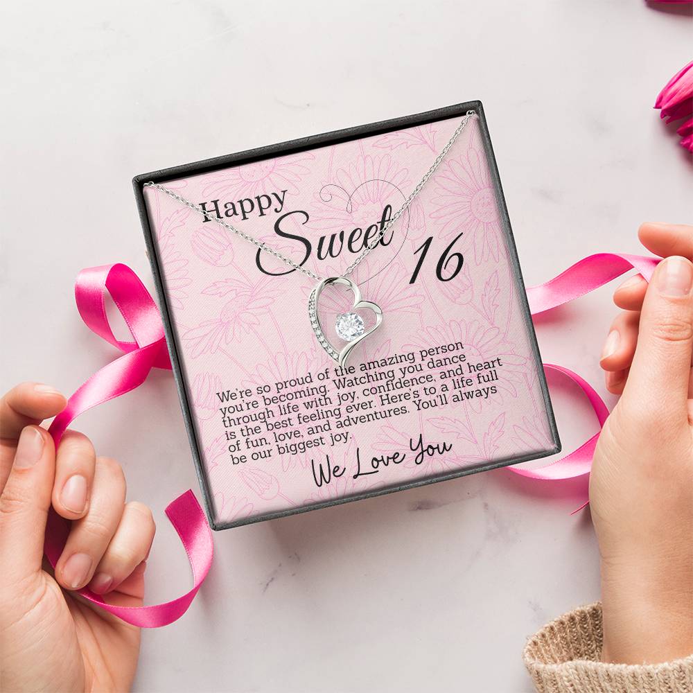 Happy Sweet 16 Birthday - Happy 16th Birthday Message of Love, Pride & Joy