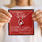 To My Gorgeous Wife -  Romantic Gift for Wife from Husband, Perfect for Anniversary, Birthday, or Valentine's Day.