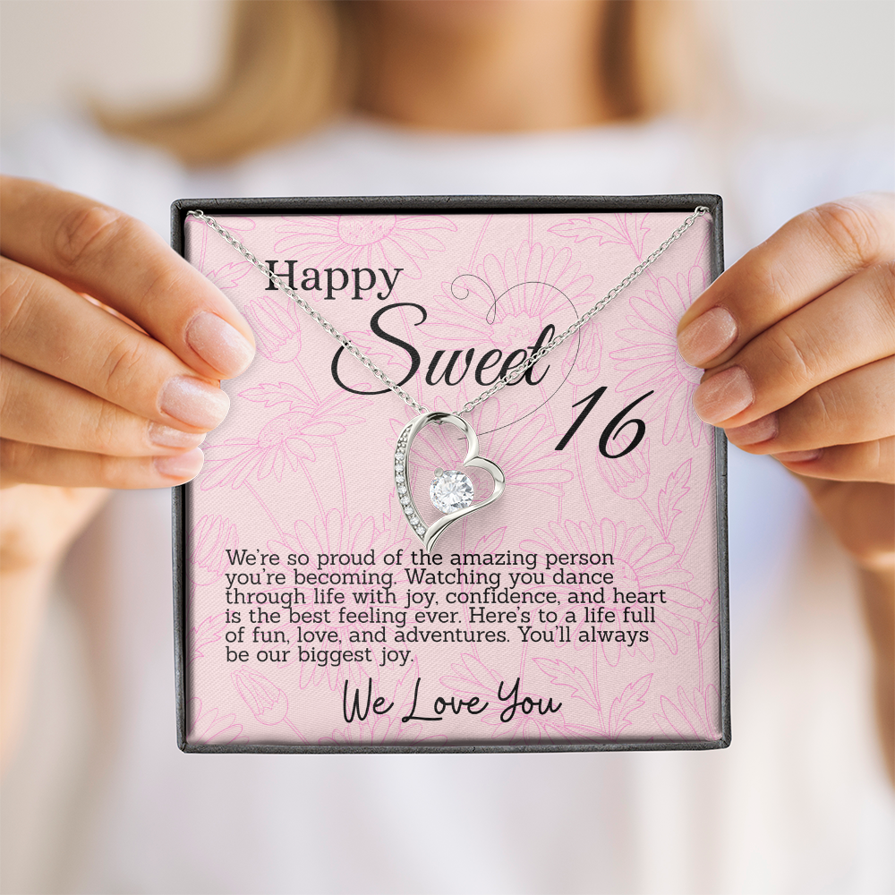 Happy Sweet 16 Birthday - Happy 16th Birthday Message of Love, Pride & Joy