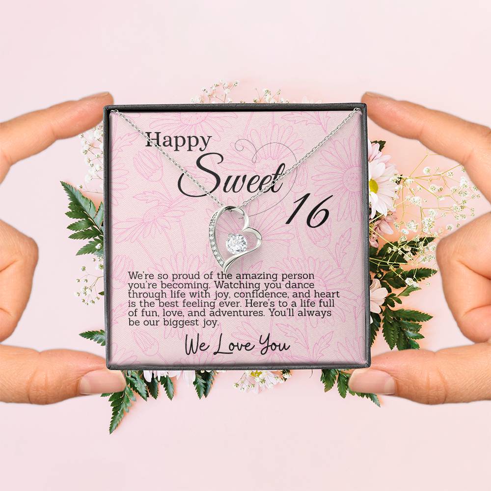 Happy Sweet 16 Birthday - Happy 16th Birthday Message of Love, Pride & Joy