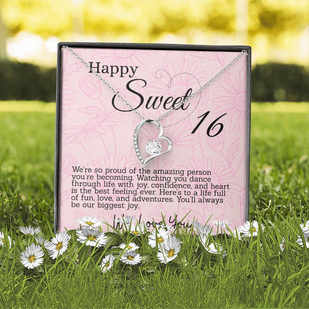 Happy Sweet 16 Birthday - Happy 16th Birthday Message of Love, Pride & Joy