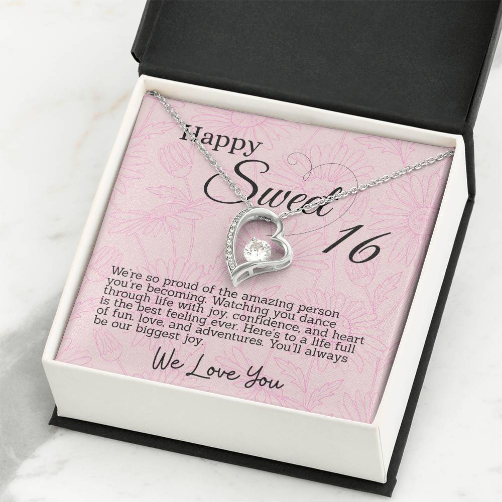 Happy Sweet 16 Birthday - Happy 16th Birthday Message of Love, Pride & Joy