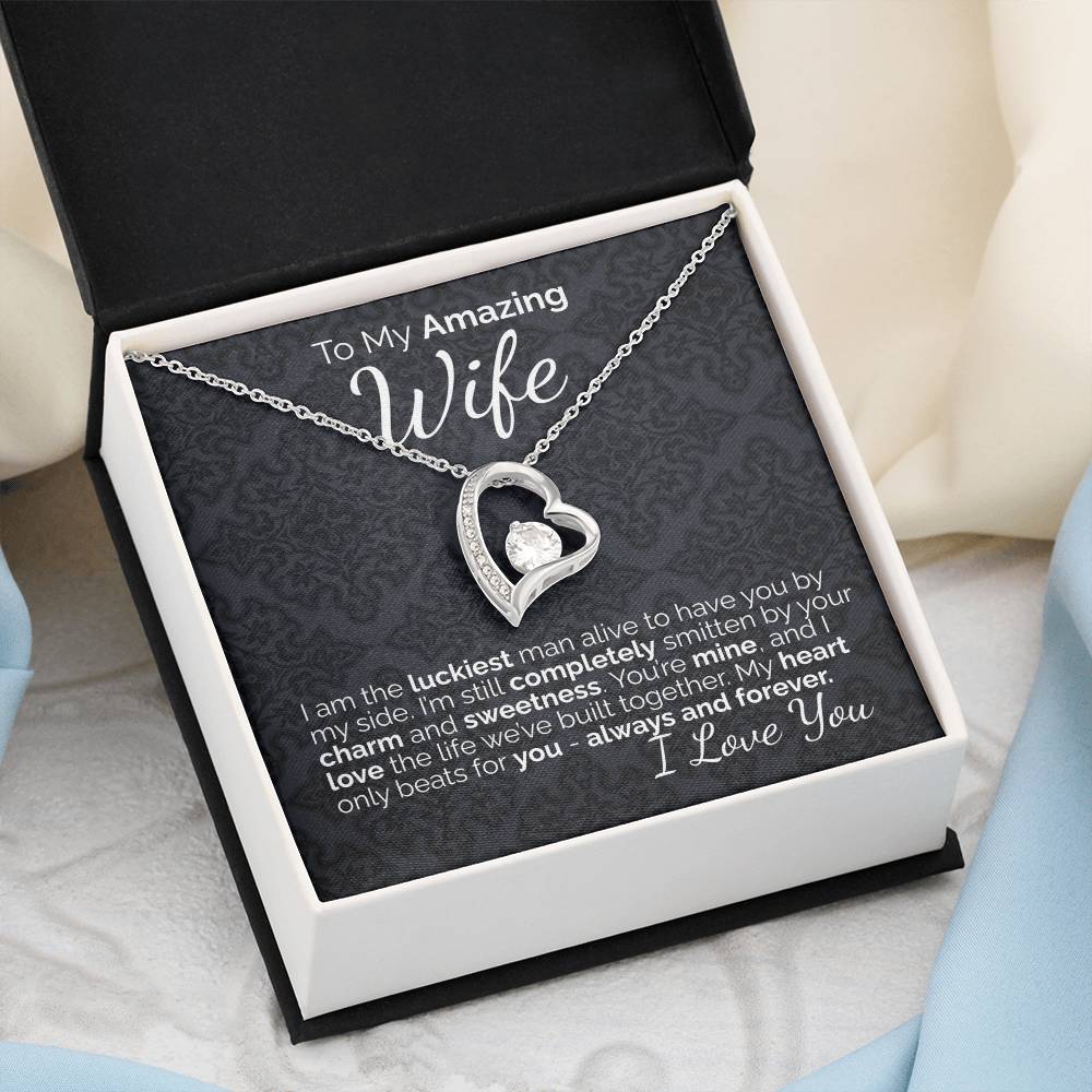 To My Amazing Wife: You're My Forever, My Joy, and the Love of My Life.