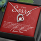 I'm Sorry: You Mean Everything to Me - I Love You and I'll Never Stop Fighting for Us.