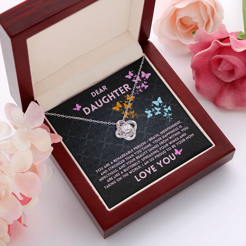 Birthday Gift Ideas To Daughter From Mother, Graduation Present With A Heartfelt Message Card In A Box, Jewelry Necklace To My Girl On Her Bday, Gifts Ideas For Her - Zahlia