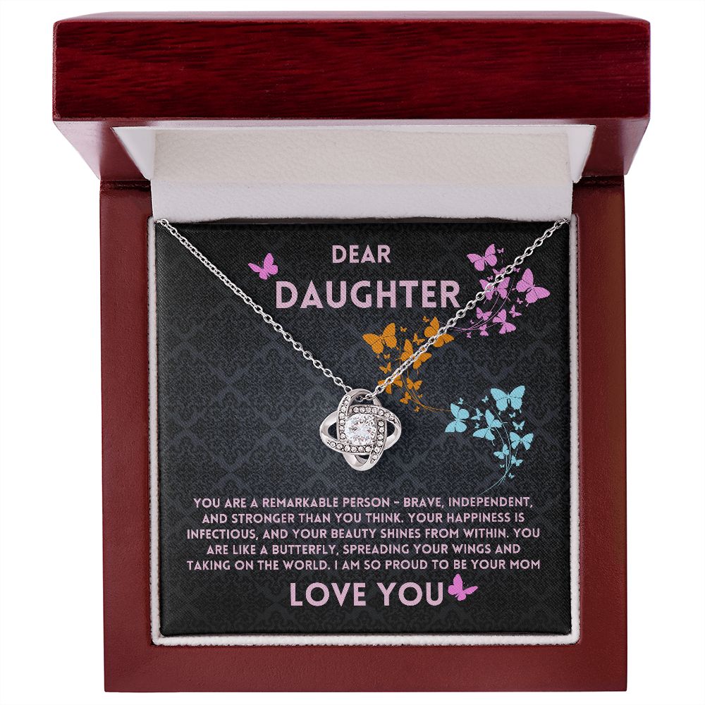 Birthday Gift Ideas To Daughter From Mother, Graduation Present With A Heartfelt Message Card In A Box, Jewelry Necklace To My Girl On Her Bday, Gifts Ideas For Her - Zahlia