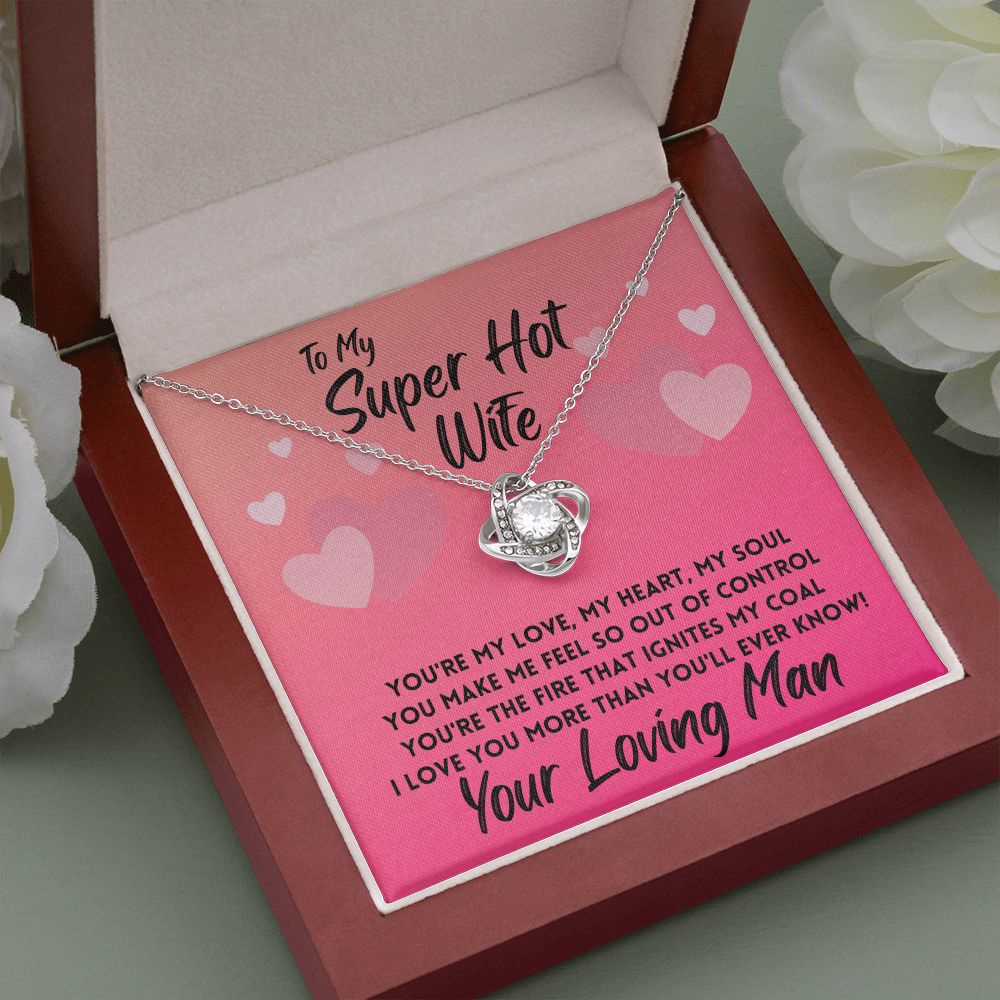 Birthday Gift To My Wife/Soulmate In Life, Beautiful Jewelry Necklace Present With A Message Card In A Box, Unique Gifts Ideas For Your Love With A Heartfelt Note - Zahlia