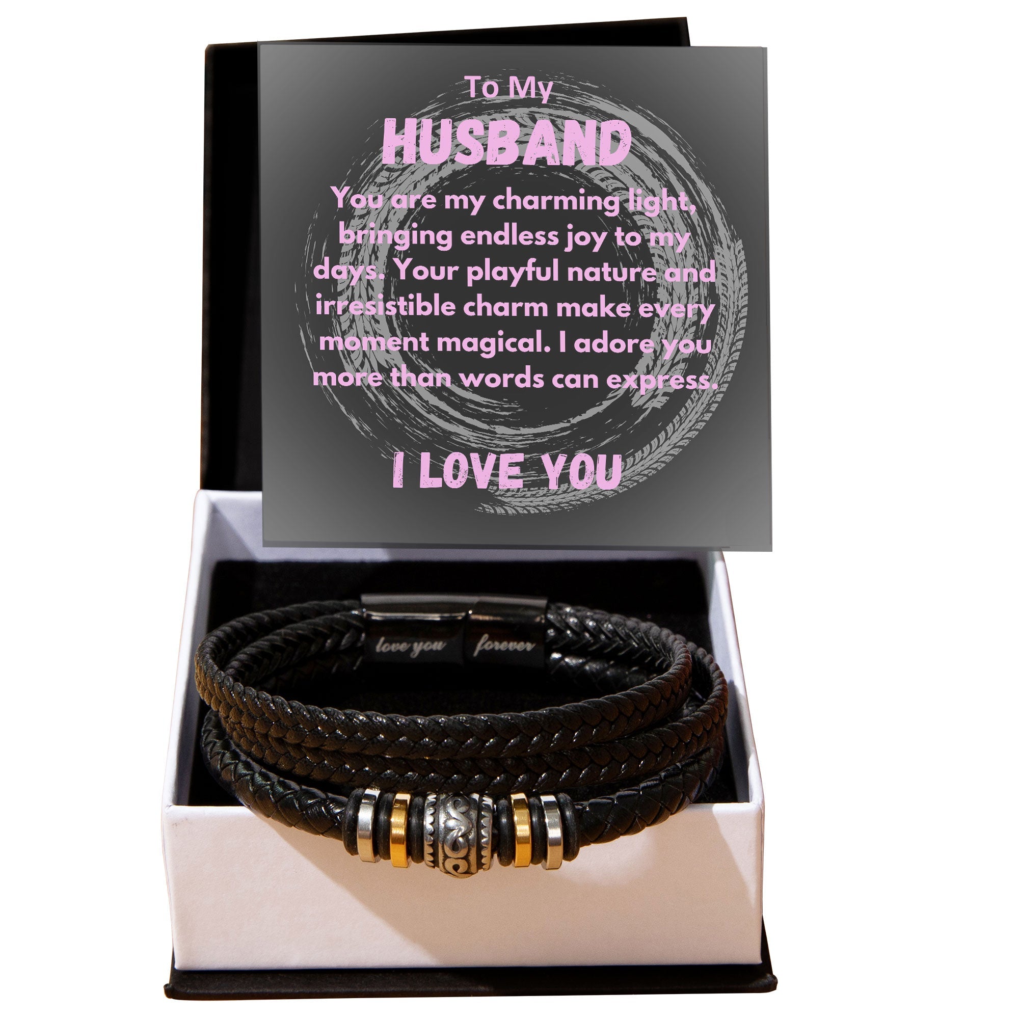 To My Gorgeous Wife Gift Necklace With Message Card, India | Ubuy
