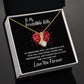 Birthday Jewelry Gift To My Wife, Husband To Wifey Alluring Beauty Necklace With A Heartfelt Message Card In A Box, Anniversary Present For Your Soulmate - Zahlia