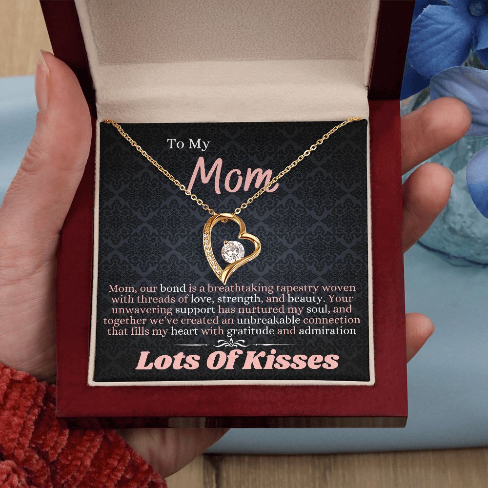 Birthday/Xmas Gift To My Mom/Grandma, Daughter/Son Gifts Ideas With Message Card In A Box To Mother, Women's Jewelry Necklace Present To Her For Bday/Christmas Present - Zahlia