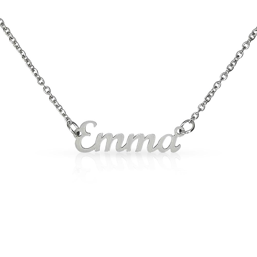 Custom Name Necklace - Zahlia