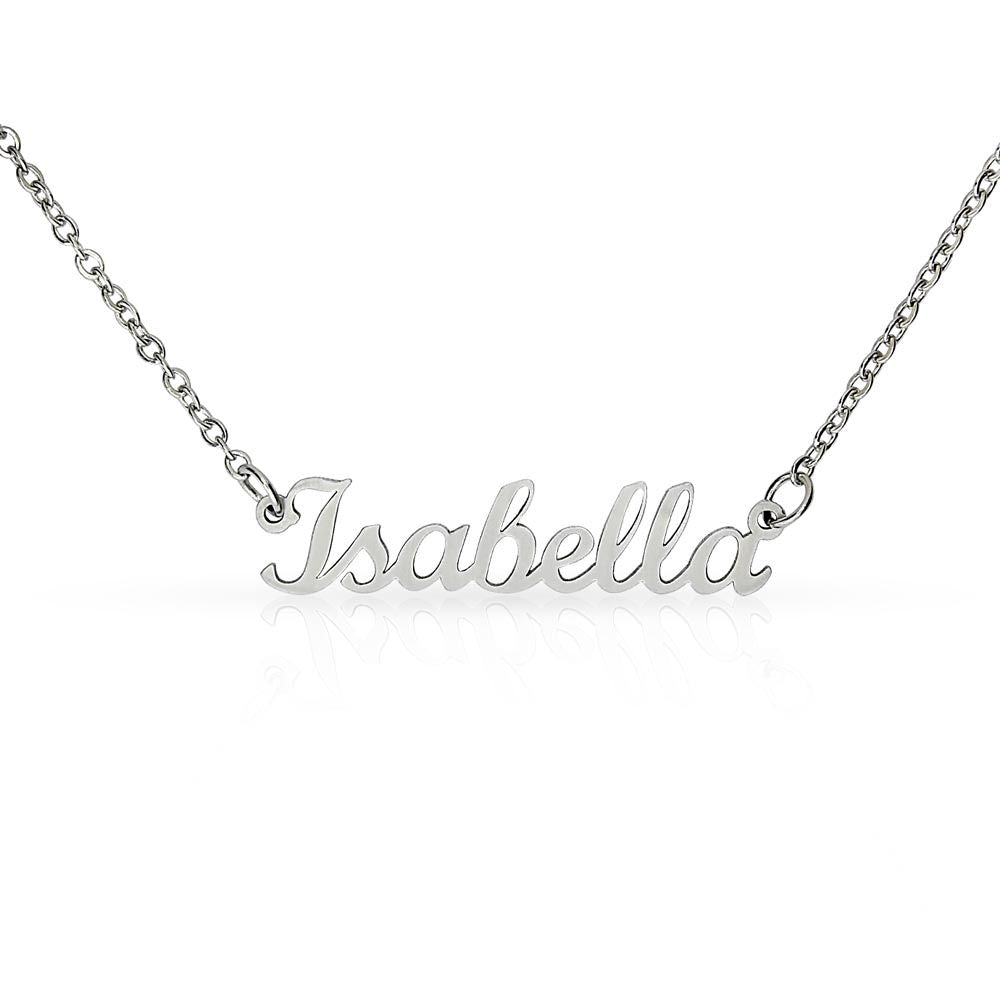 Custom Name Necklace - Zahlia