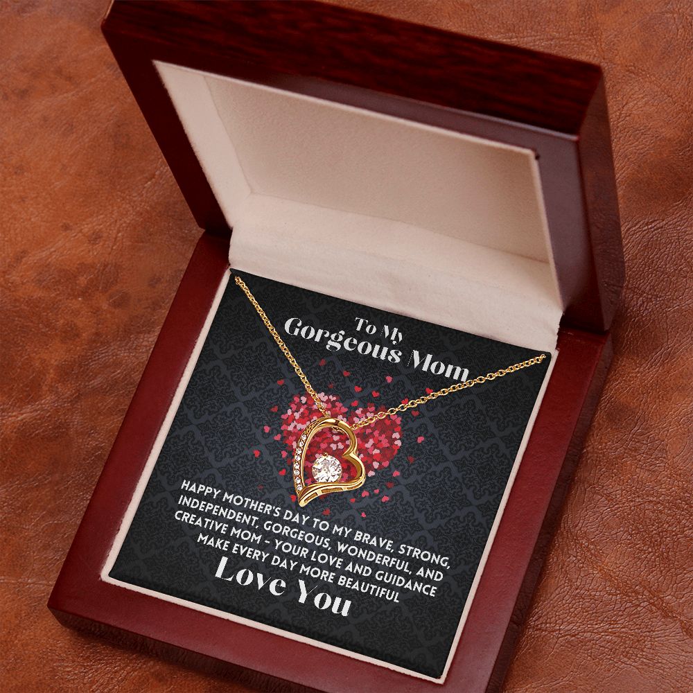 Gift Ideas For Mothers Day, Gorgeous Jewelry Necklace Gift To Mom, Jewelry With A Heartfelt Message Card In A Gift Box, Daughter And Son Present For Mother's Day - Zahlia
