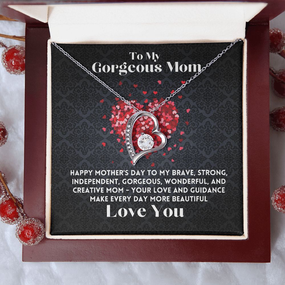Gift Ideas For Mothers Day, Gorgeous Jewelry Necklace Gift To Mom, Jewelry With A Heartfelt Message Card In A Gift Box, Daughter And Son Present For Mother's Day - Zahlia