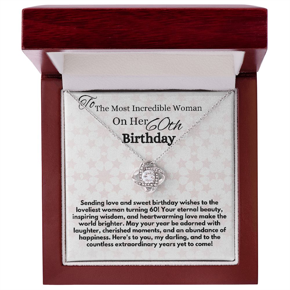 Jewelry Gift For A 60th Birthday, Elegant Gifts Idea With A Heartfelt Message Card In A Box, Bday Present For Wife/Girlfriend/Mom On Her Day, Women's Jewelry - Zahlia