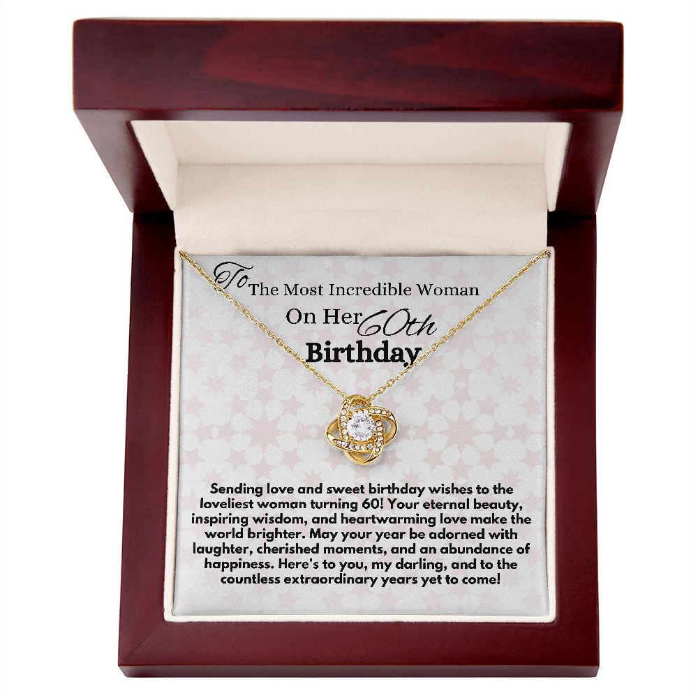 Jewelry Gift For A 60th Birthday, Elegant Gifts Idea With A Heartfelt Message Card In A Box, Bday Present For Wife/Girlfriend/Mom On Her Day, Women's Jewelry - Zahlia